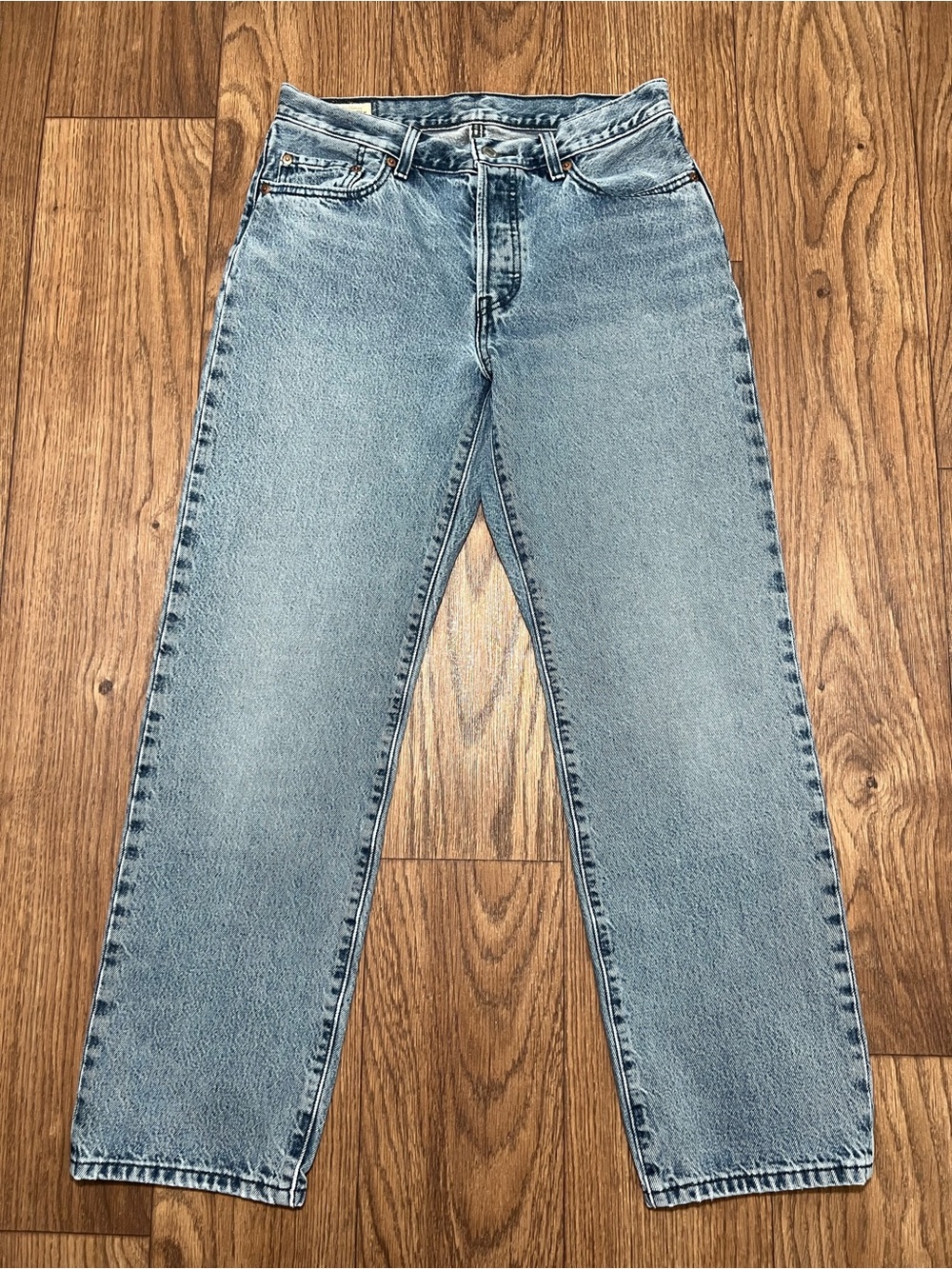LEVI'S PREMIUM 501 '90s Women's Jeans Color Multiple Dimensions Dark Wash 27x30